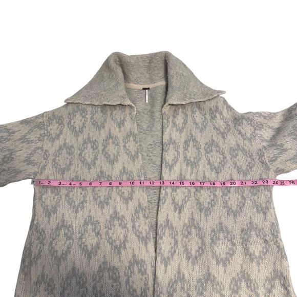 Free People | Like A Diamond Sweater Long Cardigan S - Picture 14 of 15